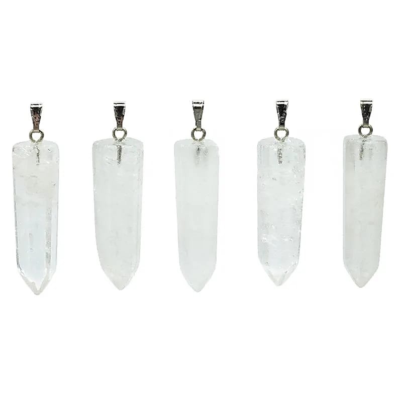 Anhänger Bergkristall - Facettiert S